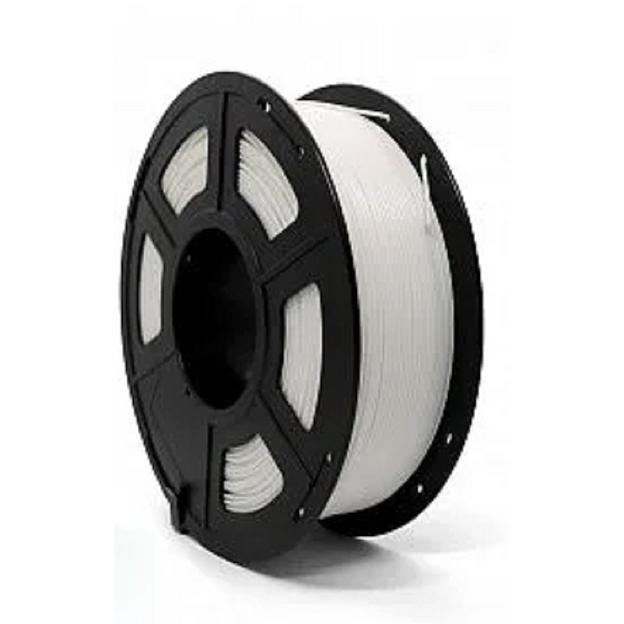 Филамент NVPRINT PLA White для 3D печати диаметр 1.75мм длина 330 метров масса 1 кг фото 1