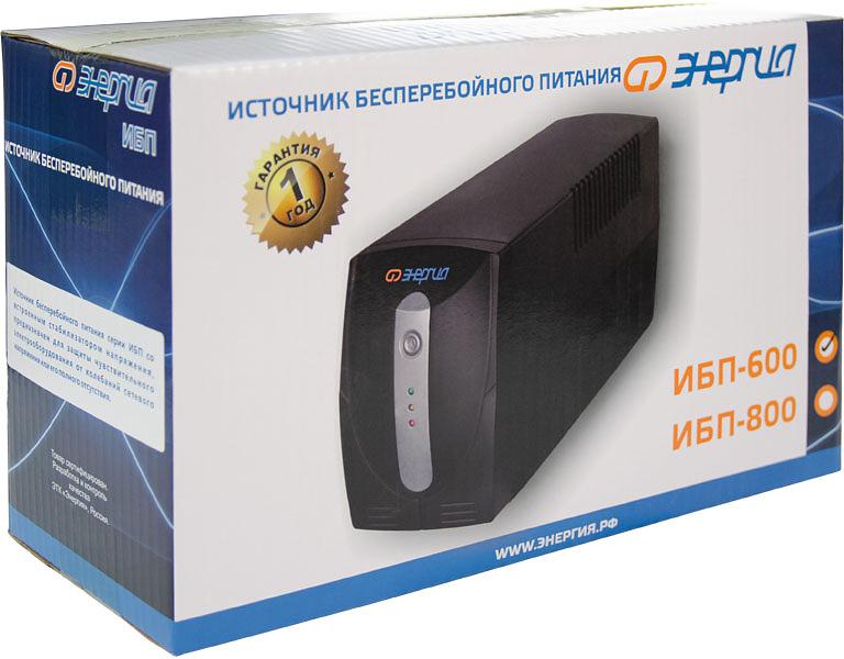 ИБП Энергия UPS 800 (Е0201-0023) фото 9