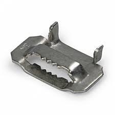 Бугель/скрепа с зубьями из оцинкованной стали для ленты VS-B10 ОЦ 5 кН фото 1