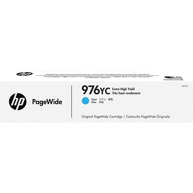 Catridge HP 976YC для PageWide Managed MFP P55250/P57750, голубой (16 000 стр.) (L0S29YC) фото 2