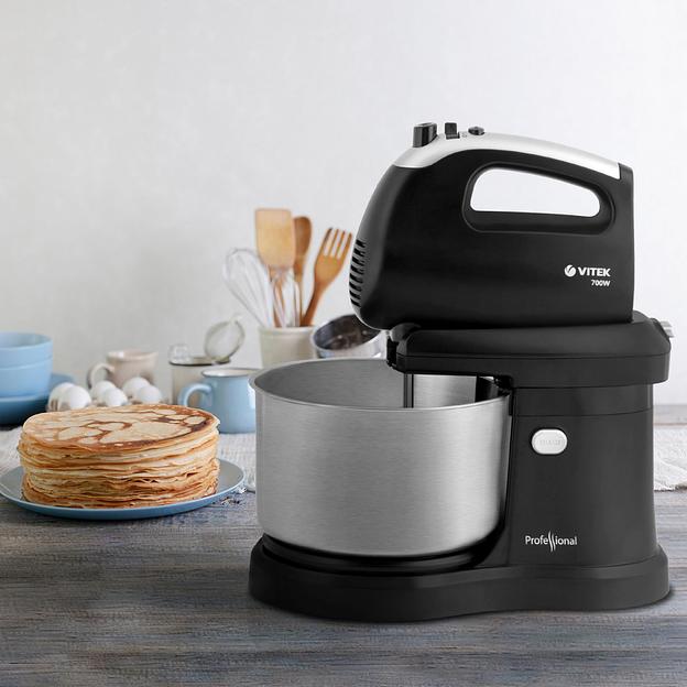 Миксер стационарный Vitek VT-1417 700Вт черный/хром фото 6