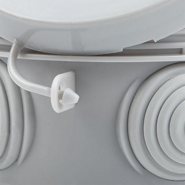 EKF plc-kmr-040-039 Коробка распаячная КМР-040-039 с крышкой наружная (93х43) 4 мембранных ввода IP54 EKF PROxima фото 5