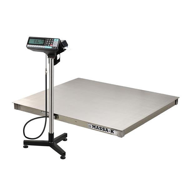 Весы Масса-К 4D-PМ.S-12/10-1500-RP с печатью этикеток и регистрацией товароучетных операций фото 1