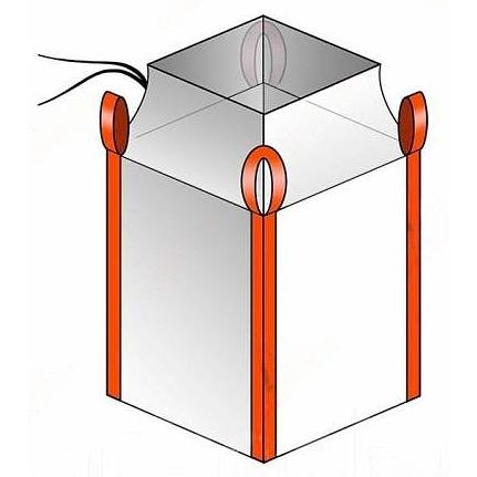 Биг-бэг 100х100х140 4 стропы сборка ОПТ фото 1