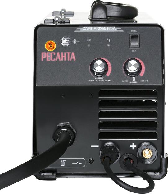 Сварочный полуавтомат Ресанта САИПА-22В/160А инвертор MIG-MAG 6.2кВт фото 4