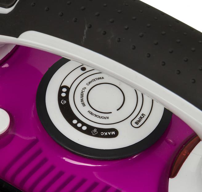 Утюг Starwind SIR7927 2400Вт фиолетовый/черный фото 6