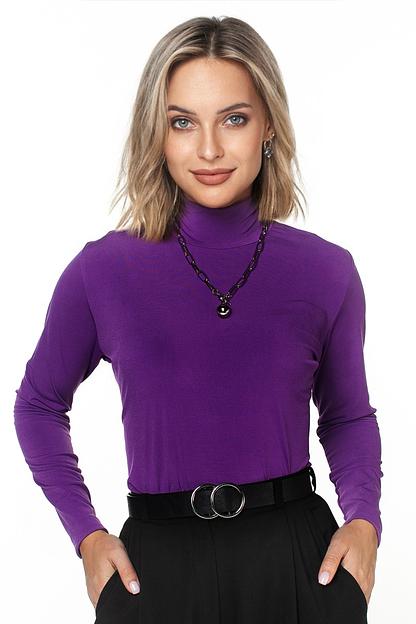 Водолазка женская  155/30/Темно-фиолетовый  фото 3