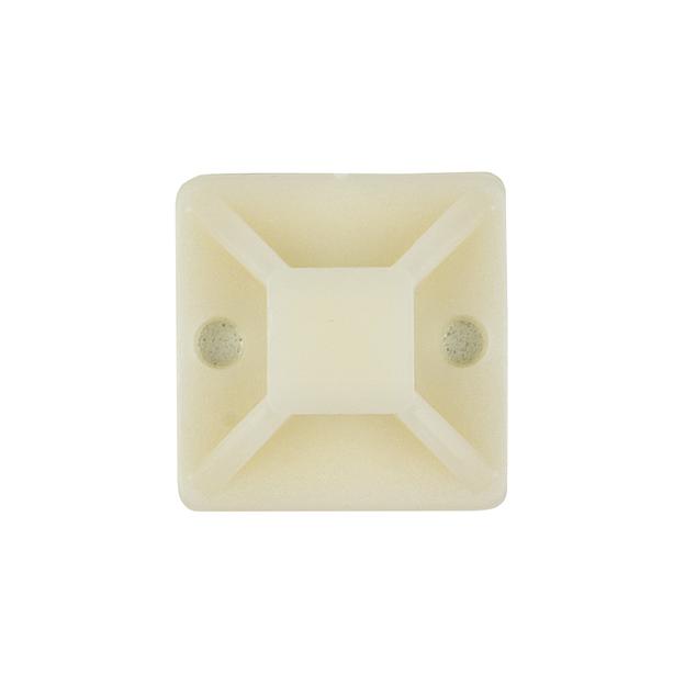EKF plc-40x40 Площадка самоклеящаяся (40х40мм.) белая (100шт.) EKF PROxima фото 2