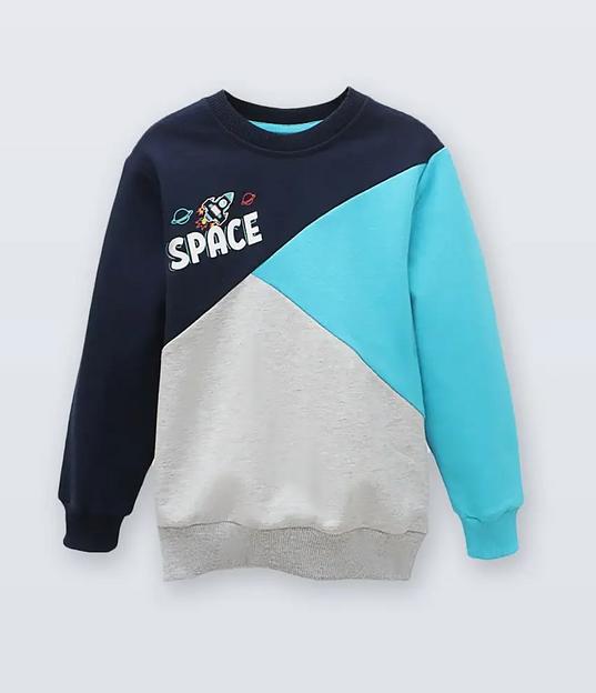 Свитшот детский с принтом 62927043 ОПТ фото 1