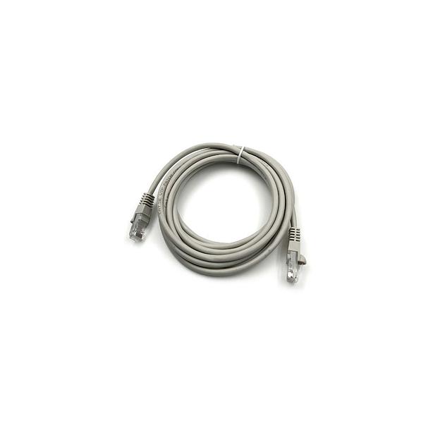 Патч-корд KINGPRICE KP-PC-c5e-3m-g литой (molded), UTP, кат.5E, 3м, 4 пары, 26AWG, алюминий омедненный, многожильный, серый фото 1