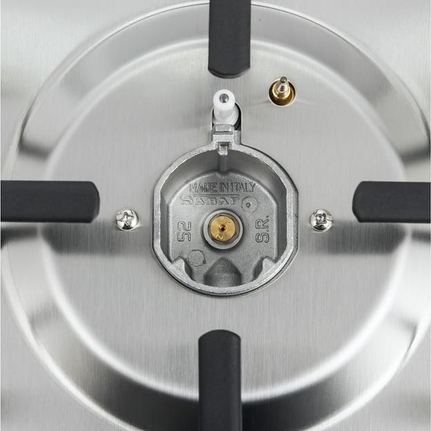 Газовая варочная поверхность Maunfeld EGHS.32.3ES/G нержавеющая сталь фото 9