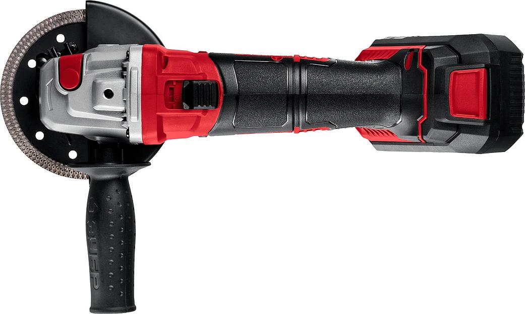 Углошлифовальная машина Зубр Мастер УШМ-18-125-41 10000об/мин рез.шпин.:M14 d=125мм фото 4