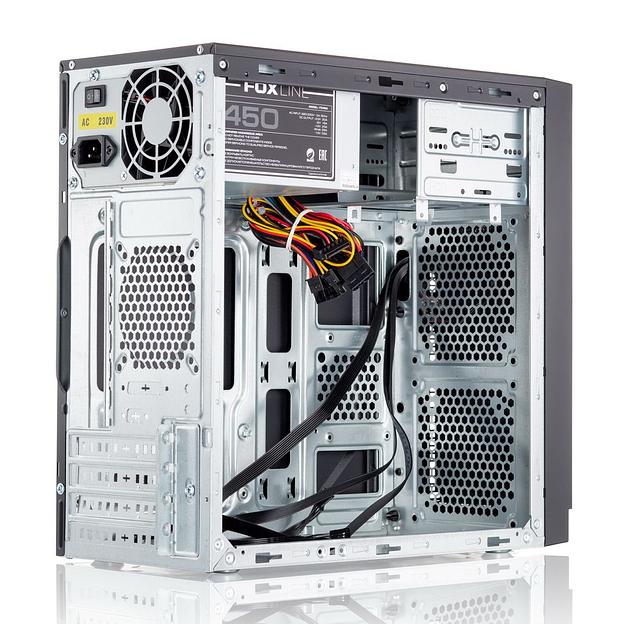 Корпус с блоком питания 450Вт. Foxline FL-702-FZ450-U32 фото 3
