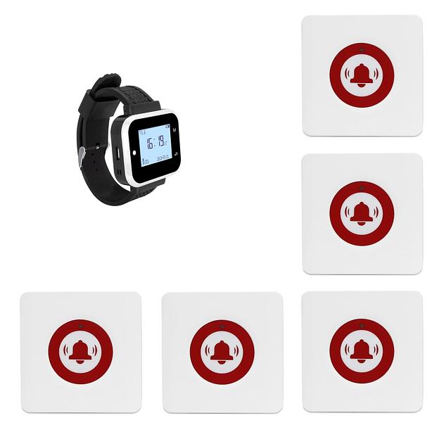 Система вызова из часов и 5 кнопок SWB33-1 фото 1