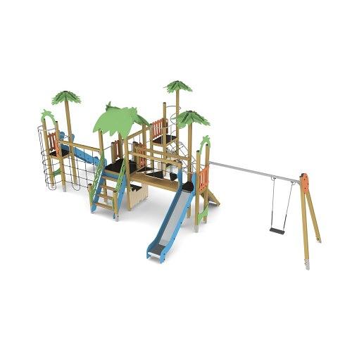 Игровой комплекс «Наш Двор», серия Тропика, артикул T1402 фото 1