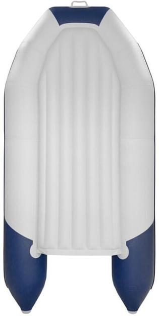 Лодка Таймень NX 2800 НДНД, 2800*1420*400 мм., цвет: серый-синий фото 4