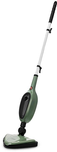 Швабра паровая Kitfort КТ-3930 1300Вт зеленый/черный фото 1