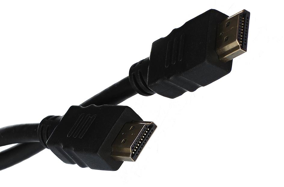 Кабель HDMI-19M --- HDMI-19M ver 2.0+3D/Ethernet,1m Telecom VCOM Telecom HDMI (m) - HDMI (m) 1м (TCG200-1M) фото 2