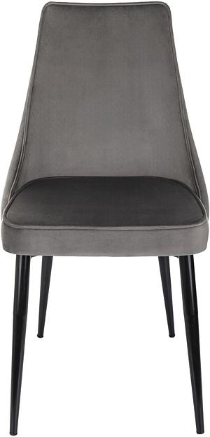 Стул для дома Бюрократ CH-K4 т.серый Holland 18 металл черный на ножках (CH-K4_1/HL18) фото 2