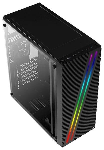 Корпус Aerocool Streak (ATX, без БП, 1x USB3.0, 2x USB2.0, RGB-подсветка) (Streak) фото 2