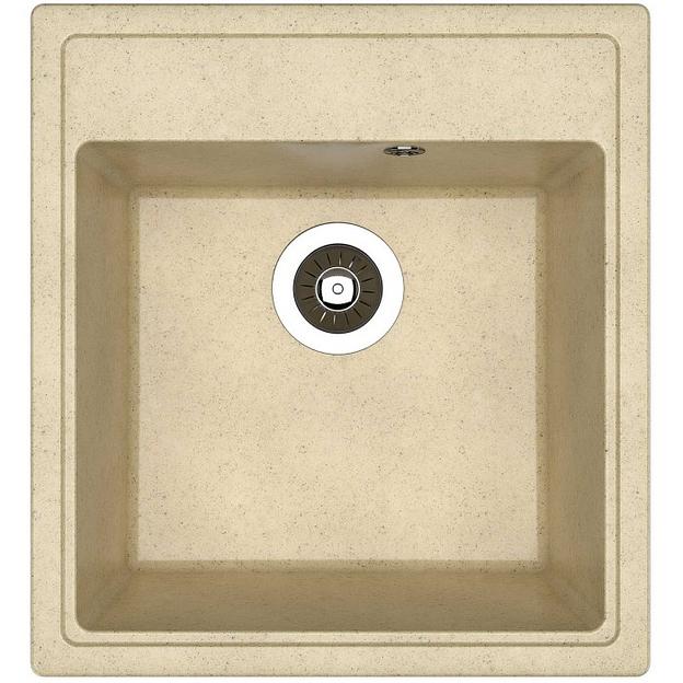 Мойка "Ника 470" (470х510х217), дюна фото 1