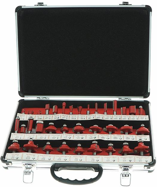 Набор фрез Sturm! 9016-RB-S35 d(посад.)=8мм (фрезеры) (упак.:35шт) фото 2