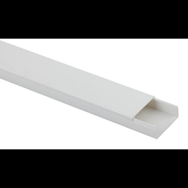 ЭРА Б0031135 Кабель-канал KK-W-40-16 40x16 белый, длина 2 м фото 1