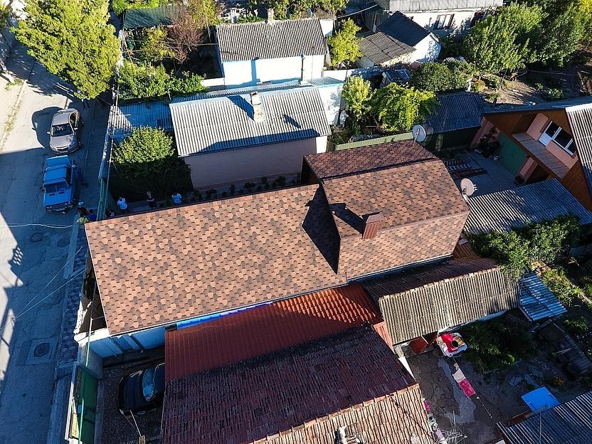 Гибкая черепица Döcke PIE Premium «Шеффилд» кофе опт фото 7