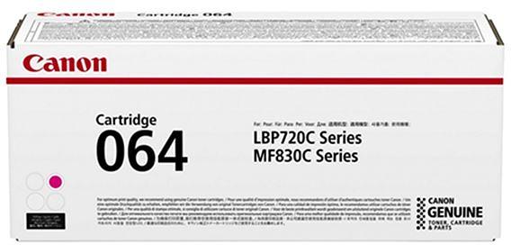 Картридж лазерный Canon CRG 064 M 4933C001 пурпурный (1500стр.) для Canon MF832Cdw фото 1