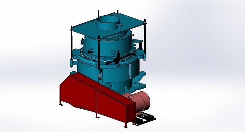 Дробилка конусная КМ КСД-900 фото 2