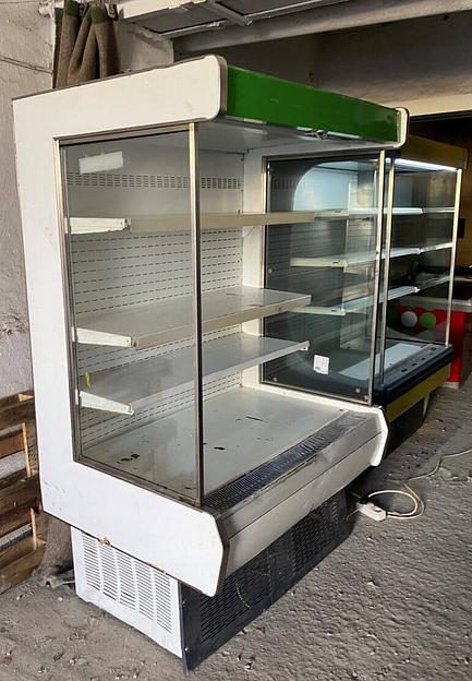 Горка холодильная б/у среднетемпературная 1,3, 1,9, 2,5 м фото 3