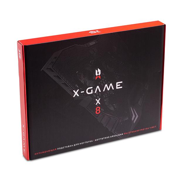 Охлаждающая подставка для ноутбука  X-Game  X8  15 6" Чёрный фото 3