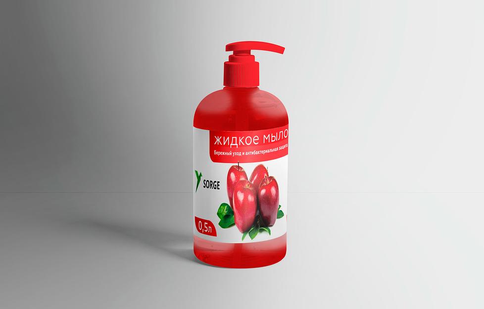 Жидкое мыло «Красное яблоко» 0,5 л фото 1