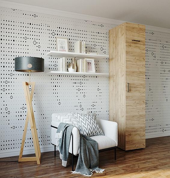 Шкаф распашной Sanvut 450х500х2325 мм ОПТ фото 3