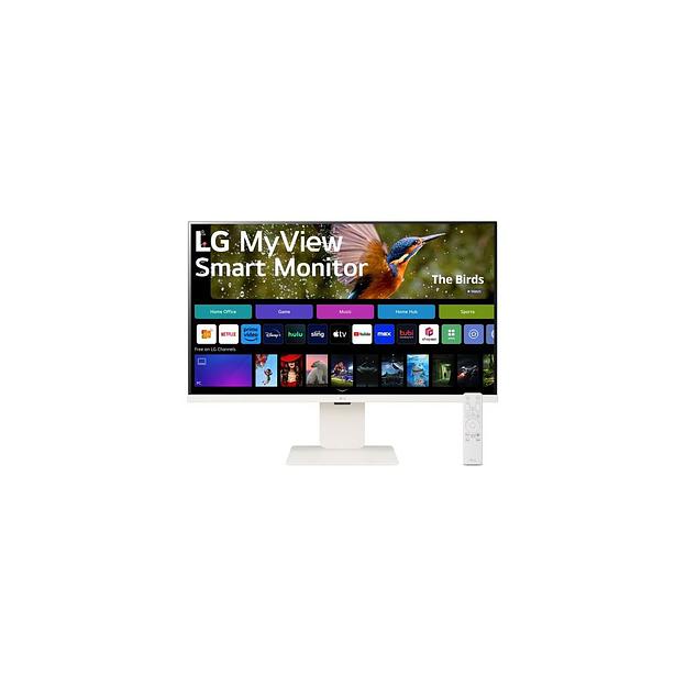 31.5" Монитор LG MyView 32SR83U-W, 3840x2160, IPS, 2хHDMI, белый [32sr83u-w.aruz] фото 1