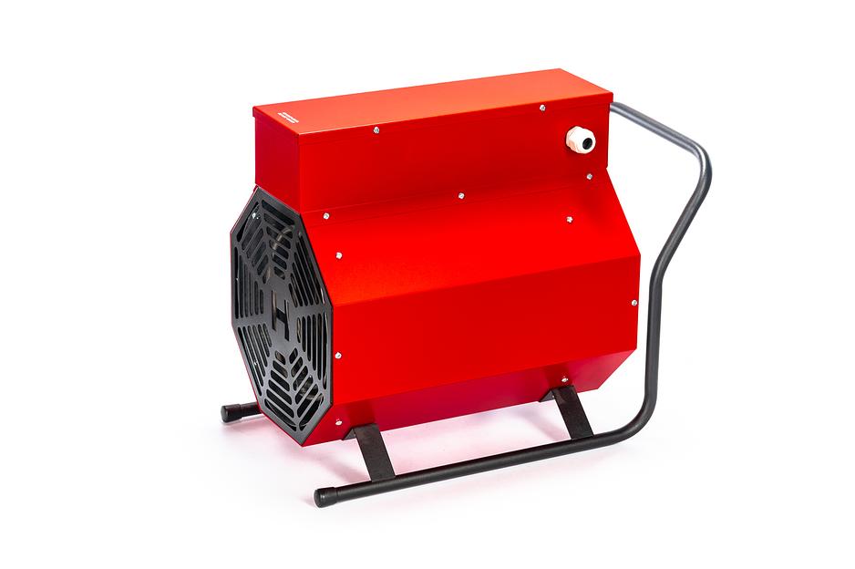 Пушка тепловая электрическая на 6 кВт, круглая фото 8