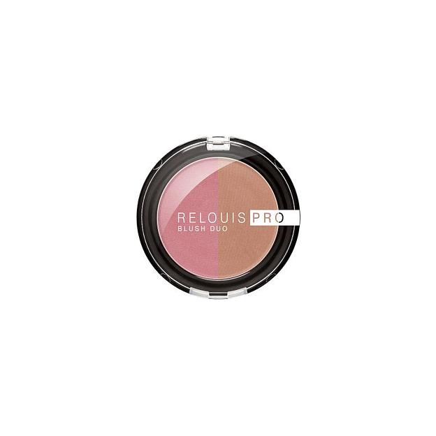 Relouis румяна компактные blush duo тон 206 фото 1