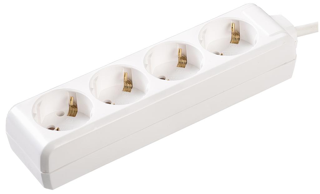 Iek WYP10-16-04-05-Z-N Удлинитель У04 4 места 2 Р + P Е /5метров 3х1мм2 16А/250 IEK фото 1