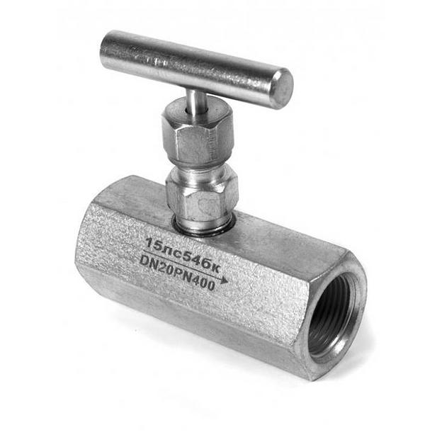 Клапан игольчатый 15лс54бк Ду20 муфтовый Rc/G фото 1