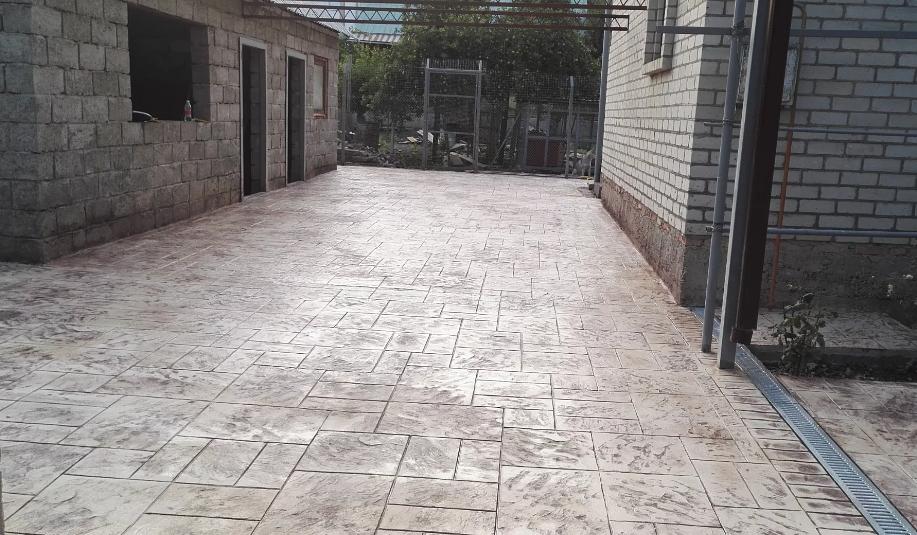 Форма для печатного бетона «Уральский сланец» фото 4