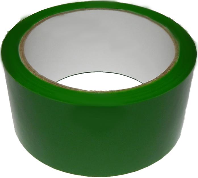 Скотч 48мм*57м/43 мк зеленый фото 1
