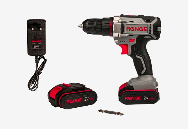 Аккумуляторная дрель шуруповёрт Range RCD12/2.0-PROMO фото 9