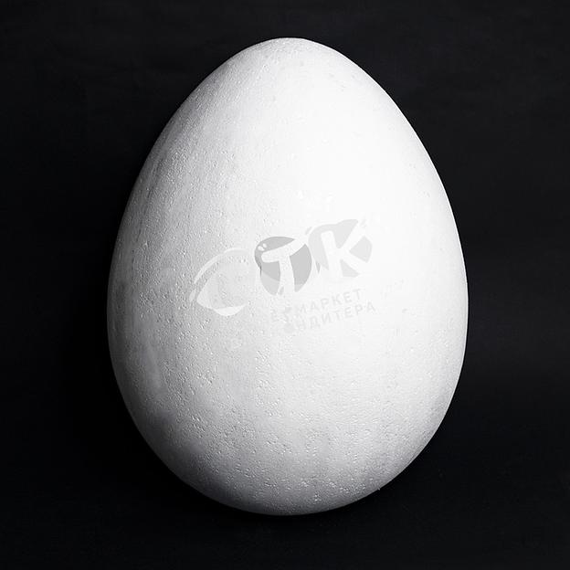 Яйцо пенопластовое гладкое 200х160 мм фото 2