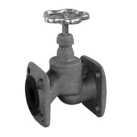 Вентиль чугунный фланцевый 15кч19п Ру16 фото 1