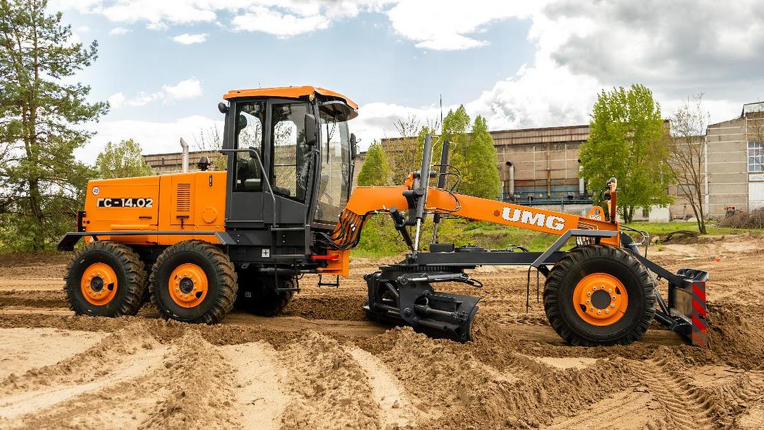 Автогрейдер UMG ГС-14.02 фото 9