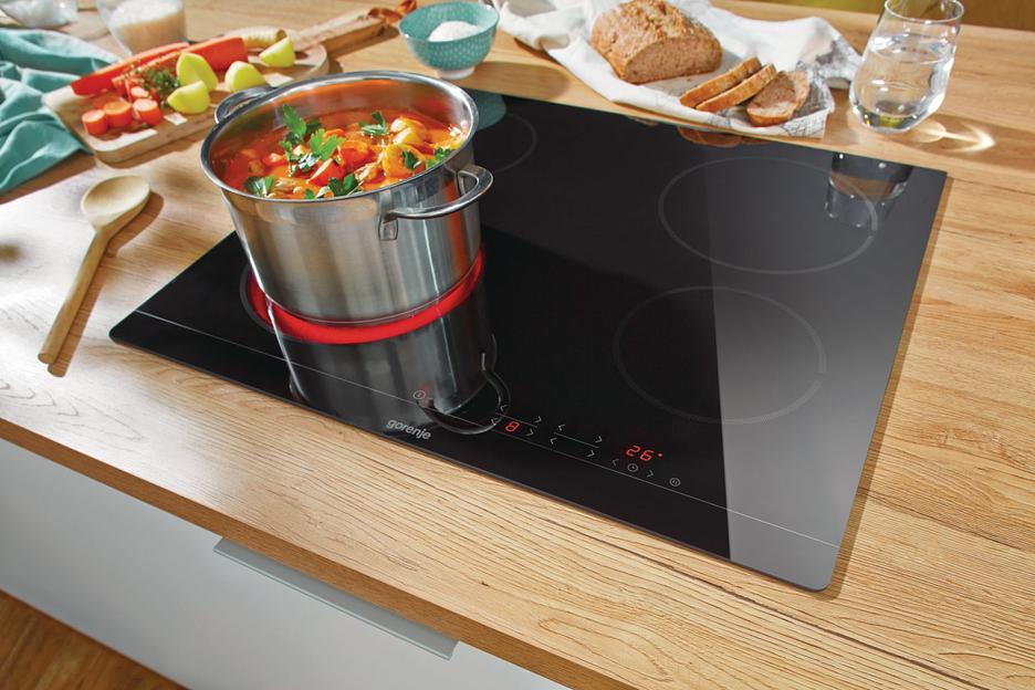 Индукционная варочная поверхность Gorenje CT41SC черный фото 5
