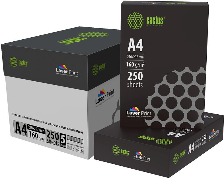 Бумага Cactus CS-LPA4160250 A4/160г/м2/250л./белый для лазерной печати фото 2