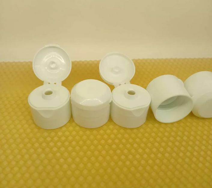 Крышка белая флип-топ горло 28 фото 1