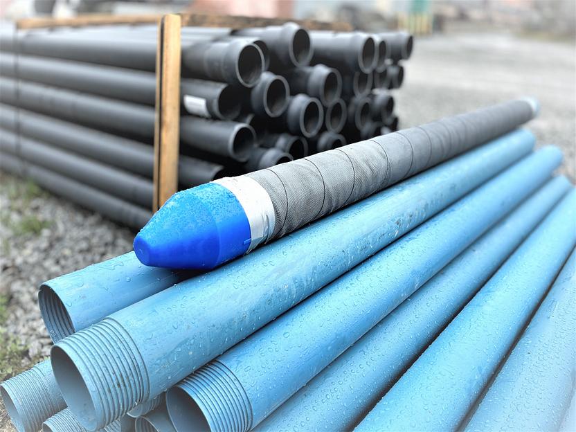 Фильтр скважинный ПНД 160 мм (2 метра) фото 2