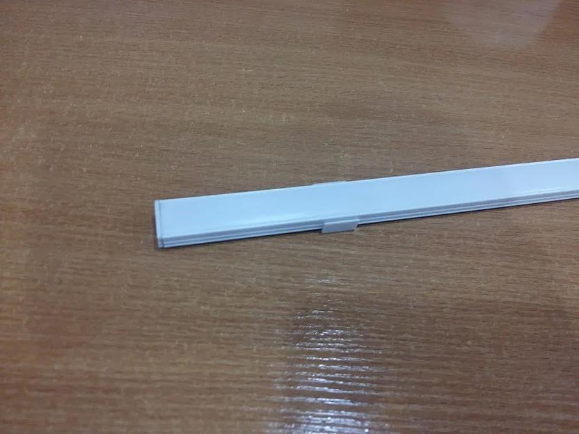 Алюминиевый профиль наружный 17х7 мм фото 3